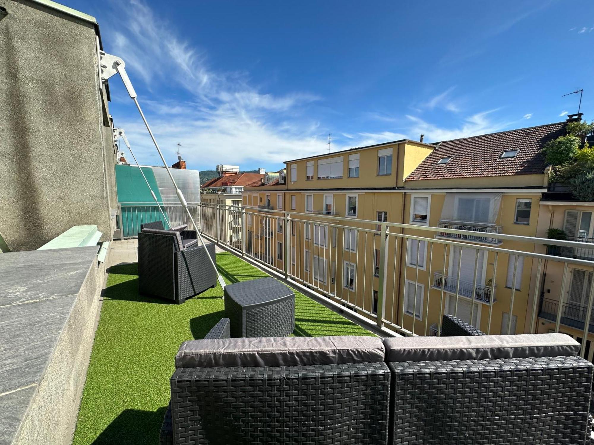 Gallery Suite The Turin Center Apartment 5 Floor, Free Garage, Big Terrace Exterior foto